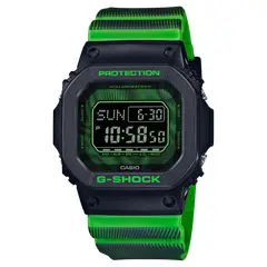 G-SHOCK - RELOJ DIGITAL PARA HOMBRE CASIO DW-D5600TD-3DR - VERDE