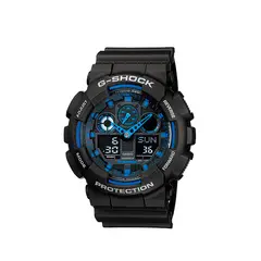 G-SHOCK - RELOJ ANÁLOGO DIGITAL PARA HOMBRE CASIO GA-100-1A2DR - NEGRO