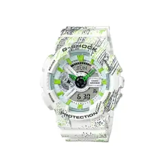 G-SHOCK - RELOJ ANÁLOGO DIGITAL PARA HOMBRE CASIO GA-110TX-7ADR - BLANCO