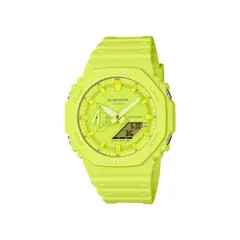 G-SHOCK - RELOJ ANÁLOGO DIGITAL PARA HOMBRE CASIO GA-2100-9A9DR - AMARILLO