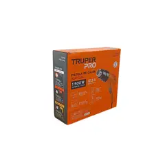 TRUPER - Pistola de calor 1500 W 2 Niveles de temperatura Pro