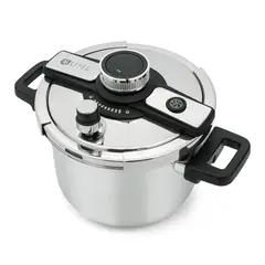 UNIVERSAL - OLLA A PRESIÓN UHL 5L ACERO QUIRURGICO + TAPA DE VIDRIO