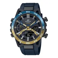 CASIO - RELOJ ANALÓGICO-DIGITAL PARA HOMBRE EDIFICE ECB-2000NP-1ADF - AZUL