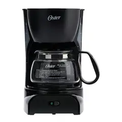 OSTER - Oster® Cafetera de 5 Tazas, Práctica y Fácil de Usar, Negra, BVSTDCDR5B