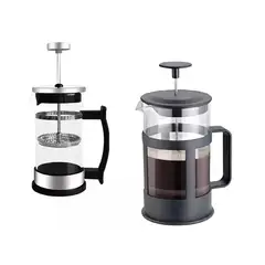 GENERICO - Cafetera Prensa Francesa En Vidrio Cafetera De Embolo 350 ML