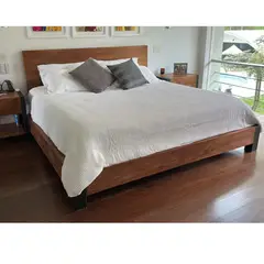 22 GRADOS DECORACION - Cama Anything King Size en Roble Cr 200cm x 200cm