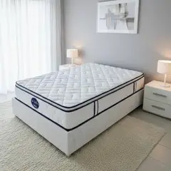 GENERICO - COLCHON ZAFIRO DOBLE SULTAN 140 * 190 SEMIFIRME - ORTOPEDICO - CASATA