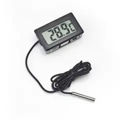 GENERICO - Termometro Lcd Digital Con Sonda Temperatura