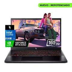 ACER - Computador Portátil Gamer Nitro V15 Core 5 210H 32/1 TB SSD RTX 4050 6 GB 15,6 FHD 165 HZ