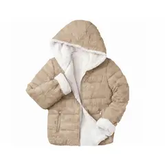 THE CLOTHING COMPANY - Chaqueta Ovejera Mujer Niña Peluche Acolchada