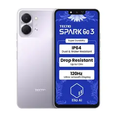 TECNO MOBILE - Celular Tecno Spark Go3 64GB 4RAM Purpura