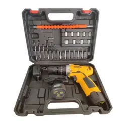 ZHOPI CO - Taladro inalámbrico 18V Con Percutor 2 Baterías