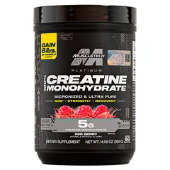 MUSCLETECH - Creatina Platinum 60 Serv Con Sabor Original