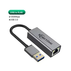 GENERICO - Adaptador Ethernet Usb 3.0 Rj45 Hub Red Gigabit