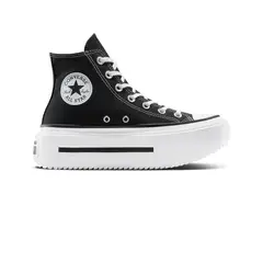 CONVERSE - Tenis Botas Ctas Lift Double Stack Mujer-Negro