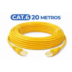 GENERICO - Cable de Red Ethernet Cat 6 - 20 Metros