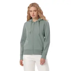 TOTTO - Buzo Tipo Hoodie Con Capota Haily 2.0 Verde Mujer