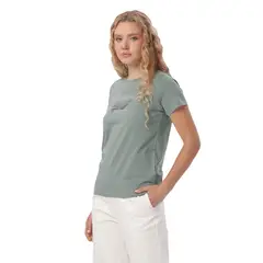 TOTTO - Camiseta Estampada para Mujer Prime Verde