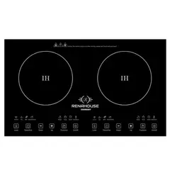 RENAHOUSE - Estufa De Inducción 2000w Germany 2 Puestos