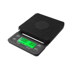 GENERICO - Gramera Digital Cafe Profesional Cronometro 01g Hasta 3kg