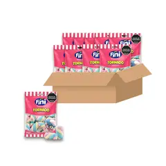 FINI - Masmelo Tornado Sabor Vainilla 80g 9 Pack
