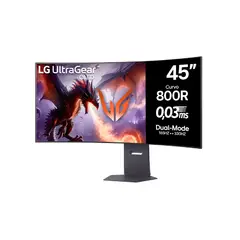 LG - Monitor Gamer UltraGear 45 OLED 5K2K 165Hz 003ms 45GX950A‑BAWP