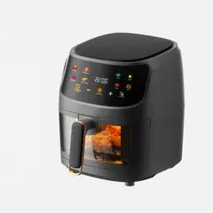 GENERICO - ¡Combo Freidora de Aire Air Fryer 10 Litros Silver Crest + Accesorios!