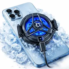 GENERICO - Enfriador Magnético para Celular con Pantalla LED y Cable Tipo C