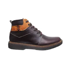 GENERICO - Botín Cuero De Amarrar Para Hombre