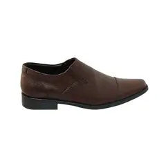 GENERICO - Calzado Puntudo Hombre Mocasín Cuero