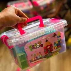 GENERICO - Armatodo balde 36 fichas grandes juego didáctico