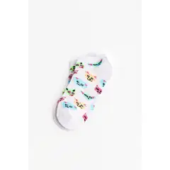 KOAJ - Medias unicolores tobilleras y diseño de animales colo Mujer