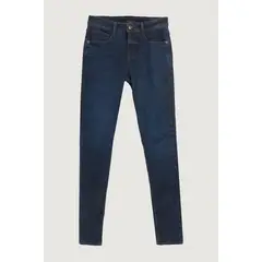 KOAJ - Jean tiro bajo súper skinny azul intenso con ajuste ce Hombre