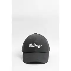 KOAJ - Cachucha negra beisbolera con diseños de Mickey HOMBRE
