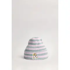 KOAJ - Gorro para mujer en tono rosado claro, elaborado en suave MUJER
