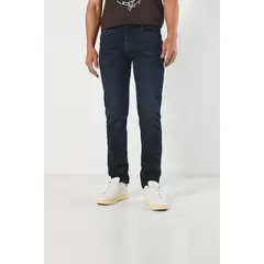 KOAJ - Jean slim azul intenso ceñido con tiro bajo y bolsillo Hombre