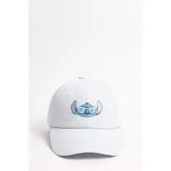 KOAJ - Cachucha beisbolera azul clara con bordado de Lilo & S Mujer