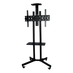 GENERICO - Soporte De Televisor Movil Con Pedestal 32 A 70 Pulgadas Negro