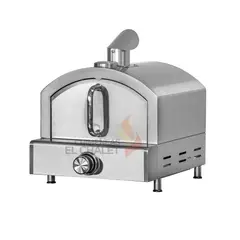 CHIMENEAS EL CHALET - Horno de gas para pizza y carne