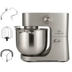 RENAHOUSE - Batidora Amasadora Industrial Acero Inoxidable 15l 6 Velocidades