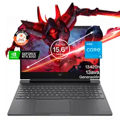 HP - Portátil Gamer Victus Intel Core i5 13420h RAM 48GB SSD 1TB RTX 3050 6GB