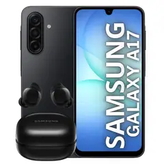 SAMSUNG - Celular A17 4GB Ram 128GB Negro + Audifonos Buds Core