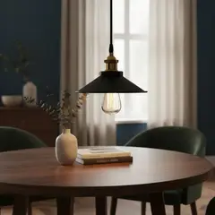 ILUMINATA - LAMPARA DECORATIVA PARA HOGAR CLASI VINTAGE CON BOMBILLO