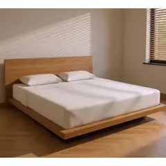 22 GRADOS DECORACION - Cama Amunet King Size Roble 210cm x 210Cm