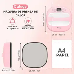 GENERICO - Prensa térmica de calor Calogy