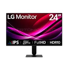 LG - Monitor 24 24U411A FHD IPS 120Hz y AMD FreeSync - Negro