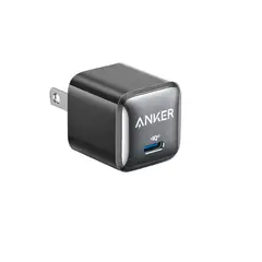 ANKER - Cargador Nano 20W USB-C Carga Rápida Negro