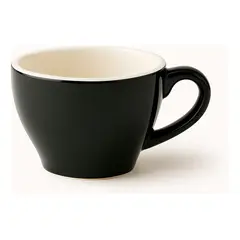 BIGCENTER - Set Pocillo Y Plato Negro 330ml