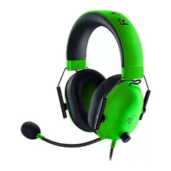 RAZER - DIADEMA GAMER BLACKSHARK V2 X GREEN SONIDO 7.1, JACK 3.5 MM, MULTIPLATAFORMA