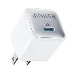 ANKER - Cargador Nano 20W USB-C Carga Rápida Blanco